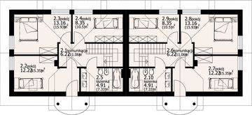Poddasze projektu - Mirów 88