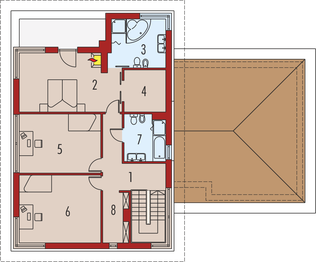 Piętro 1 projektu - Diego G2