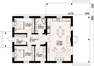 Parter projektu - Sabinów 3x