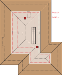 Poddasze projektu - Glen III G2