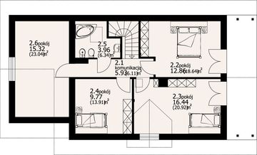 Poddasze projektu - Świdnica mgk
