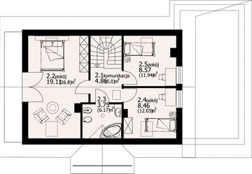 Poddasze projektu - Zawoja mk71g