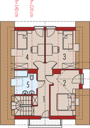 Poddasze projektu - Julek II energo