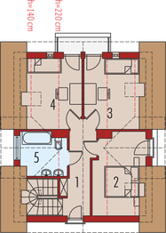 Poddasze projektu - Julek II G1