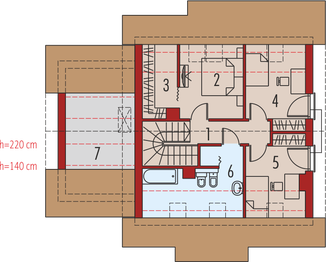 Poddasze projektu - Morena G1