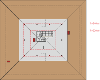 Poddasze projektu - Flori III