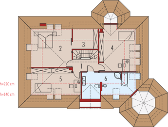 Poddasze projektu - Esmeralda G2 (mała)