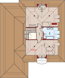 Poddasze projektu - Milena II G1