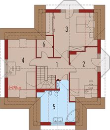 Poddasze projektu - Mirabelka G1