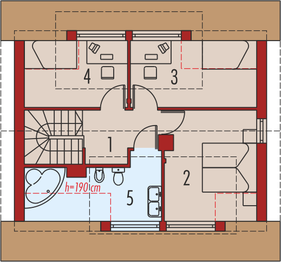 Poddasze projektu - Calineczka