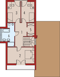 Piętro 1 projektu - Feliks G1