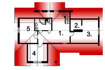 Poddasze projektu - BR 016 dworek