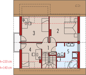 Poddasze projektu - Mona