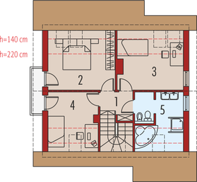Poddasze projektu - Robin