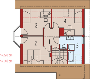 Poddasze projektu - Kim (wersja C)