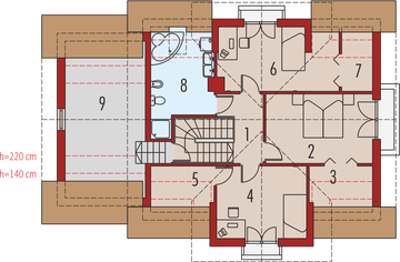Poddasze projektu - Andrzej II G1