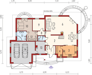 Parter projektu - Diuna G2 (lukarna)