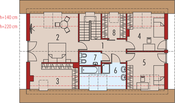 Poddasze projektu - Benjamin G1 energo