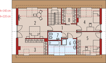 Poddasze projektu - Benjamin II G2 energo