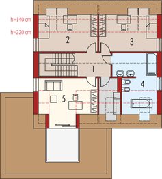 Poddasze projektu - Edgar II G2 energo