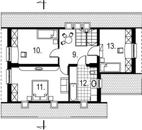 Poddasze projektu - Alga