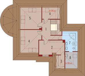 Poddasze projektu - Letycja G2