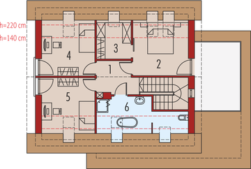Poddasze projektu - Santiago G1 energo