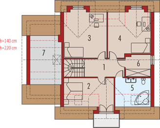 Poddasze projektu - Marina G1
