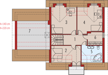 Poddasze projektu - Marina G2