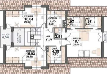 Poddasze projektu - Ptyś 2G
