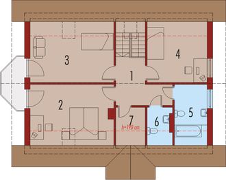 Poddasze projektu - Magdalenka