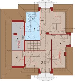 Poddasze projektu - Orchidea G1
