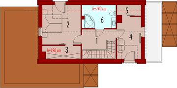 Poddasze projektu - Tekla G1