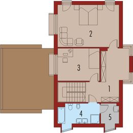 Piętro 1 projektu - Riko G1