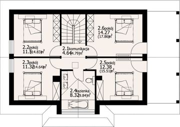 Poddasze projektu - Jurkowo średnie 33