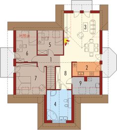 Poddasze projektu - Poziomka II (dwulokalowa)