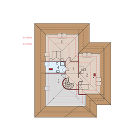 Poddasze projektu - Sandra G2