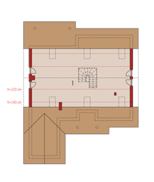 Poddasze projektu - Rózia G1