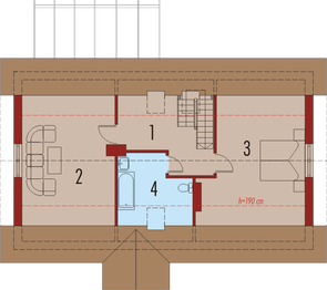 Poddasze projektu - Ruda