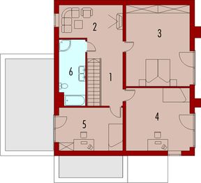 Piętro 1 projektu - Rufus G1