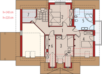 Poddasze projektu - Elena G1