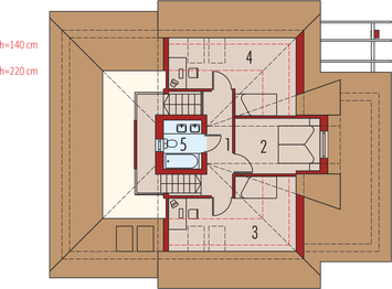 Poddasze projektu - Eliza G1