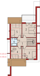 Poddasze projektu - Alma