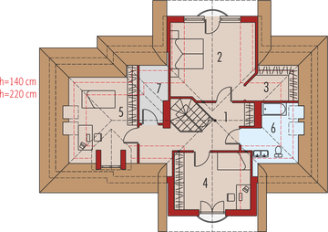 Poddasze projektu - Amelia G1