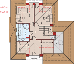 Poddasze projektu - Adela G1