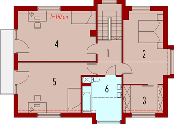 Poddasze projektu - Klotka G1