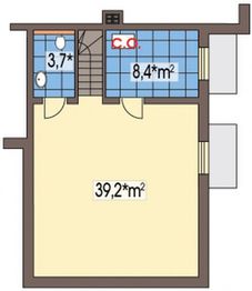 Piwnica projektu - Arabella 2A P 2-garaże
