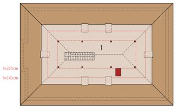 Poddasze projektu - Andrea II G1