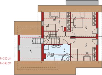 Poddasze projektu - Jurek II G1
