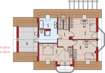 Poddasze projektu - Kajka G1